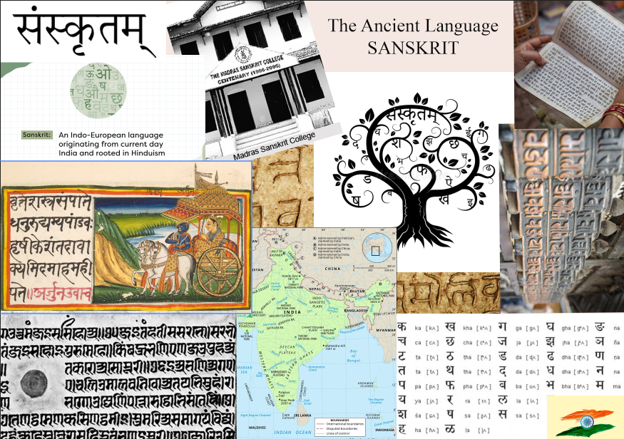 Written in Sanskrit â€” digital design, image 1